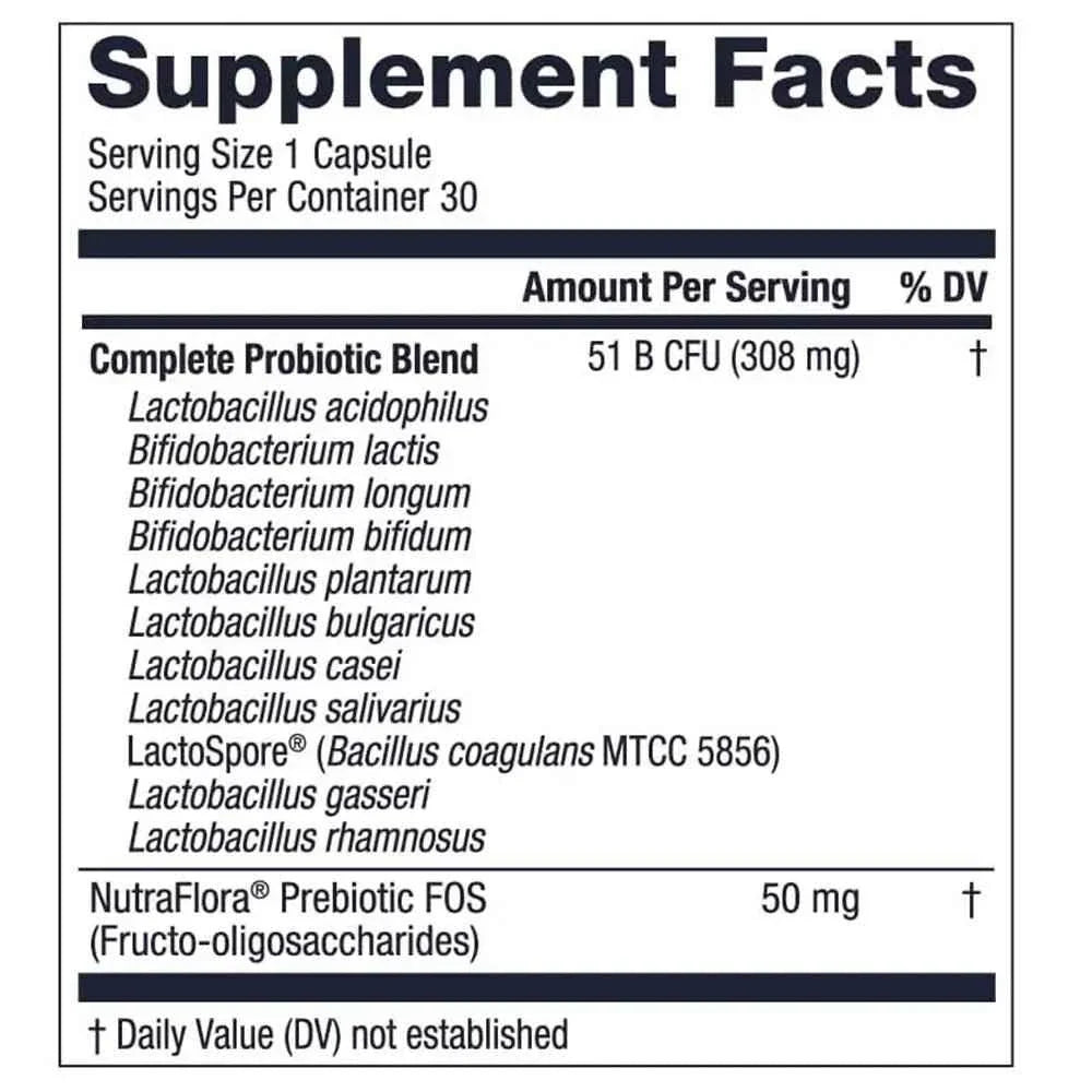 Complete Probiotics Platinum® Microbiota Restoration Protocol*
